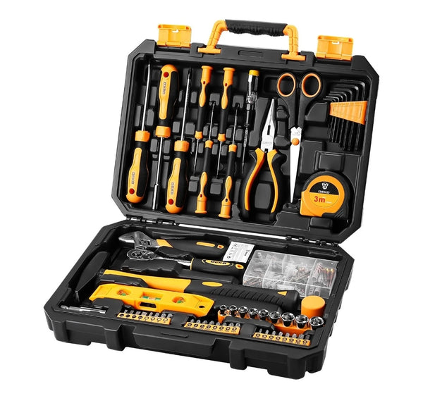 138 Piece Hand Tool Kit Set